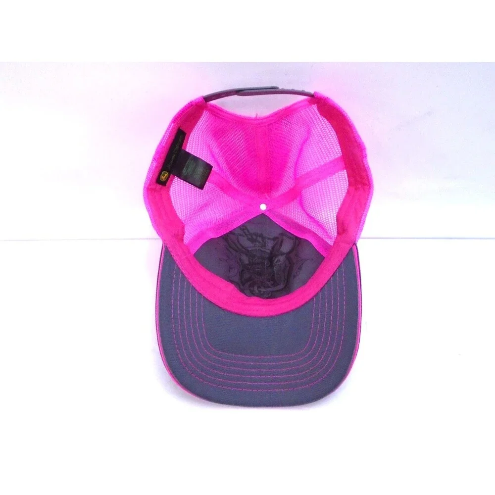 John Deere Womens Mesh Trucker Baseball Snapback Hat Cap - Picture 5 of 7